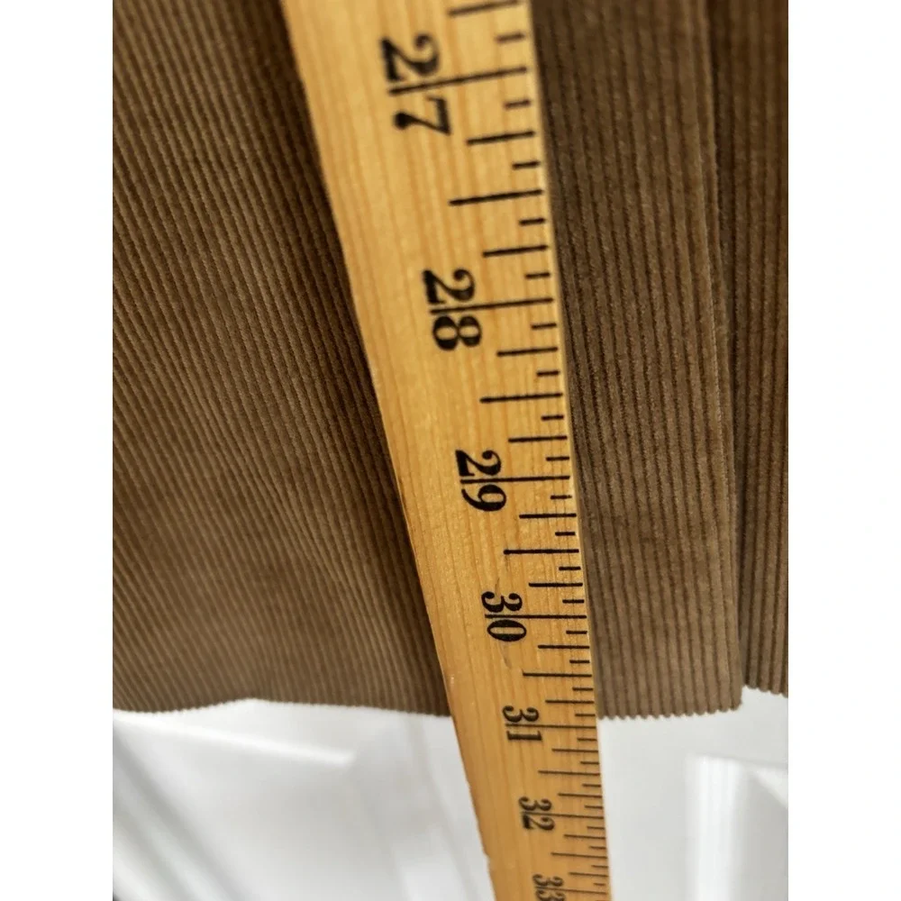 Joseph‎ & Feiss Mens 44R Tan Camel Corduroy Sport Coat 2 Button Jacket Blazer